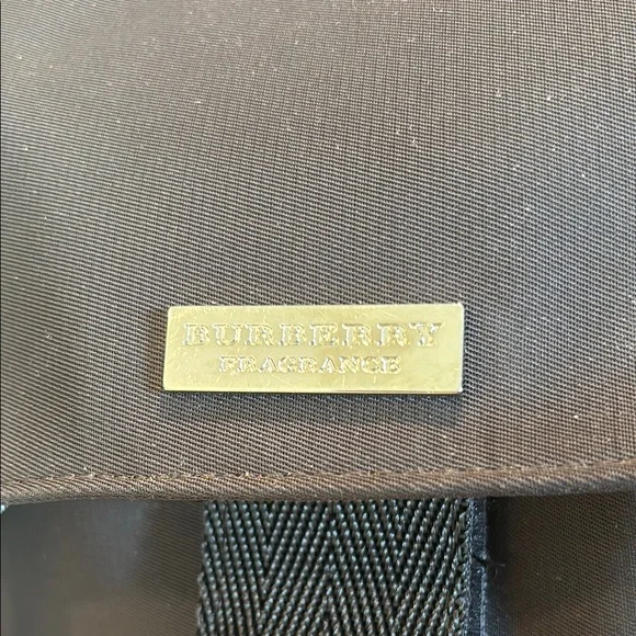 Burberry Fragrance Dark Brown Backpack w/ Nova Check Trim. Like new! - Picture 3 of 10